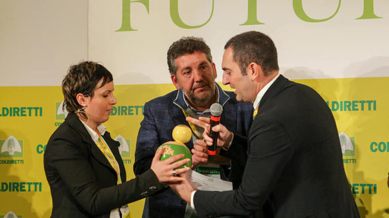 Il premio Oscar Green di Coldiretti all’Orto Matto di Luca Cammarata