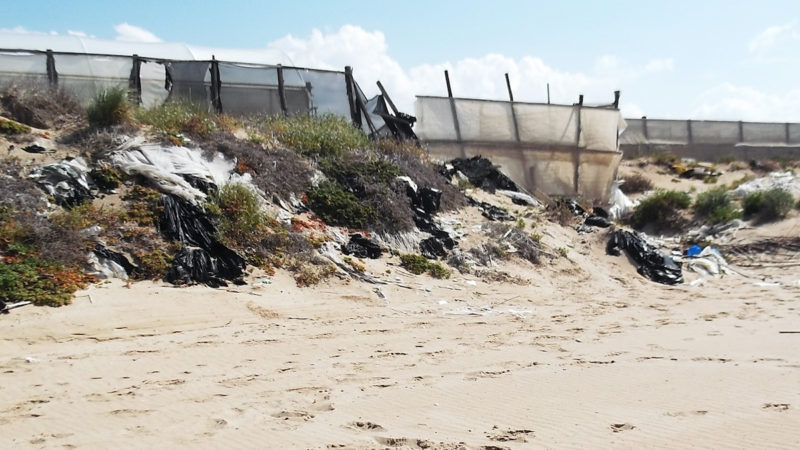 MinAmbiente: via la plastica delle serre dalla spiaggia dei Macconi (Rg)
