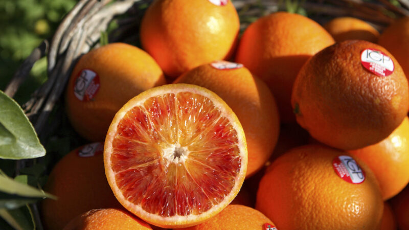 Arancia rossa di Sicilia Igp nella top 5 degli ortofrutticoli piú apprezzati