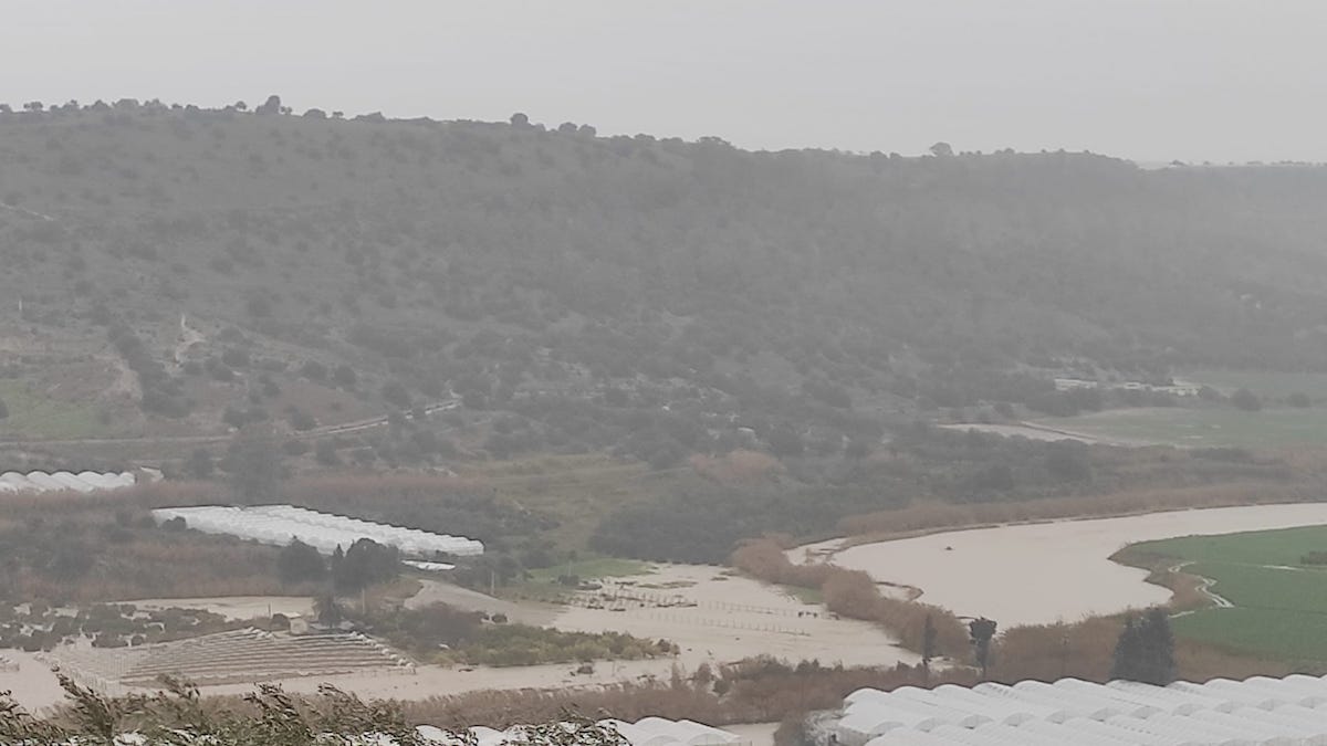 Aziende agricole ragusane sott’acqua per colpa del “medicane”