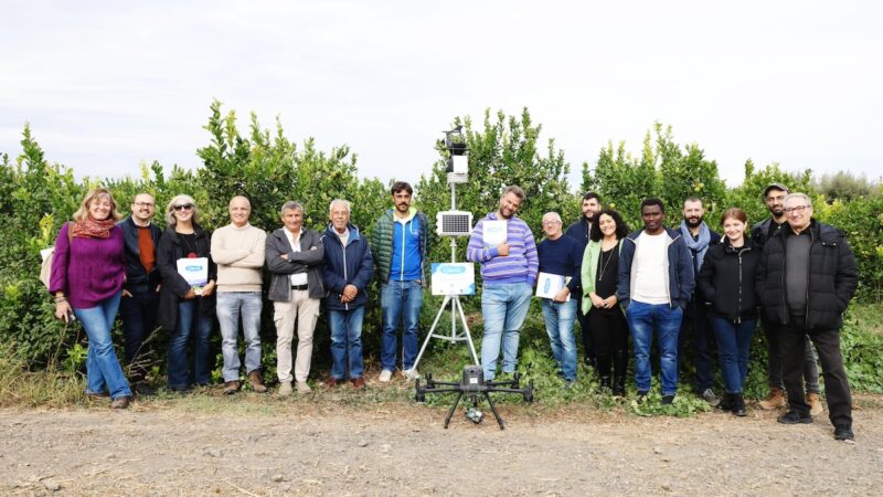 Progetto Clima, droni e WebGis per risparmiare l’acqua irrigua