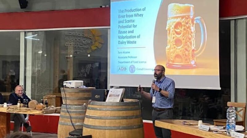 Birre artigianali da siero e scotta, residui del  processo caseario