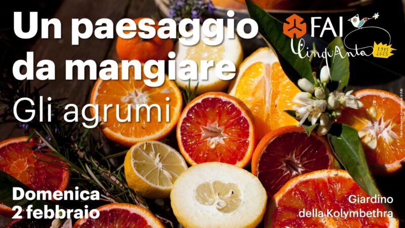 Fai e Distretto agrumi, evento al Giardino della Kolymbethra