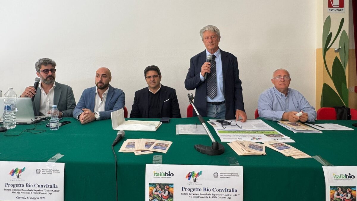 Canicattì, focus di Italia Bio su agricoltura biologica e futuro sostenibile